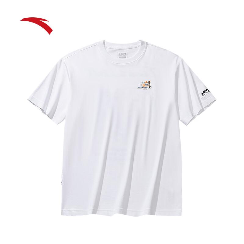 

ANTA Unisex Cotton Skateboard Culture Short-Sleeve T-Shirt 180/XL