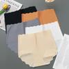 4Pcs/set Invisible Panties Women Seamless Briefs Female Underpants Ultra-thin Underwear High Rise Panties Solid Comfy Lingerie