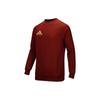 Adidas Logo Sportowy Fitness Casual Bluza z Okrągłym Dekoltem Unisex Bluza Czerwono-Złota ACLLSPS3CS-RG