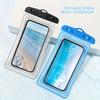 Floating Laser Waterproof Phone Bag Waterproof Lightweight Plastic Dry Bag with Lanyard Smooth Surface Treatment (1pc)