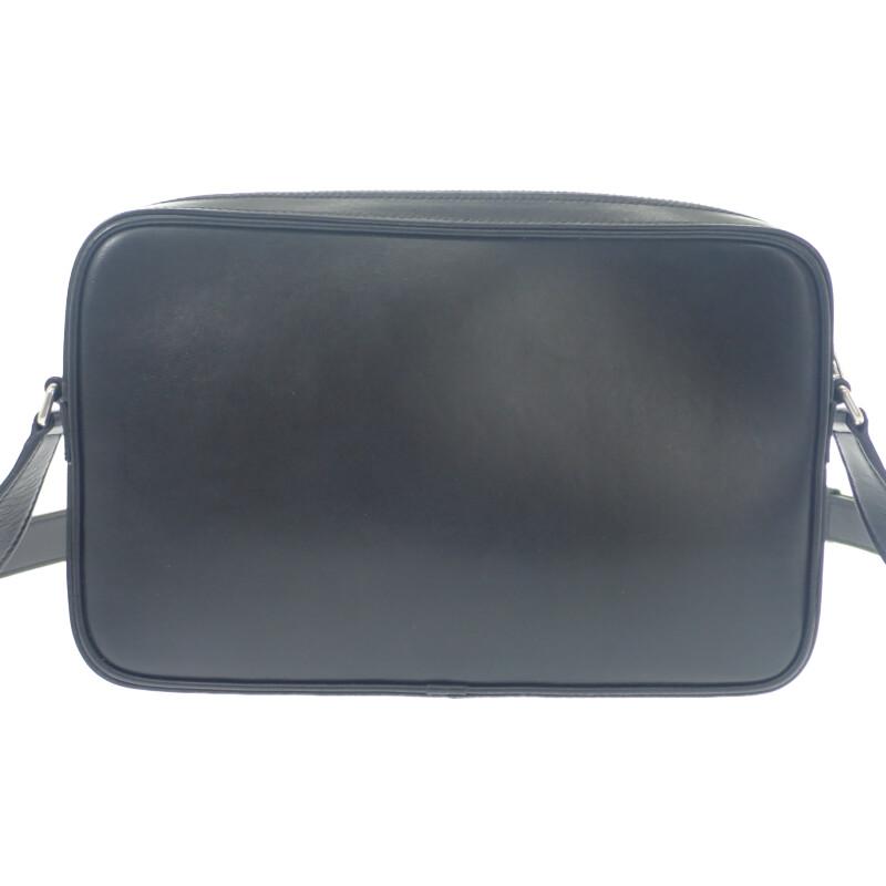 CELINE  194503DOT.38SI Shoulder Bag Black Calfskin Women