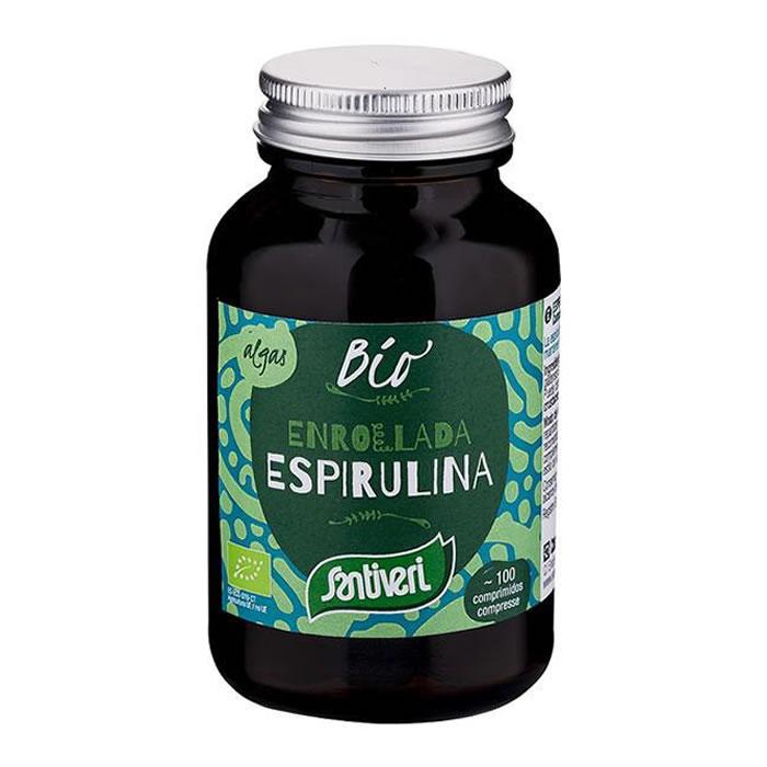 Santiveri Algues Spiruline Bio 100 Comprimés