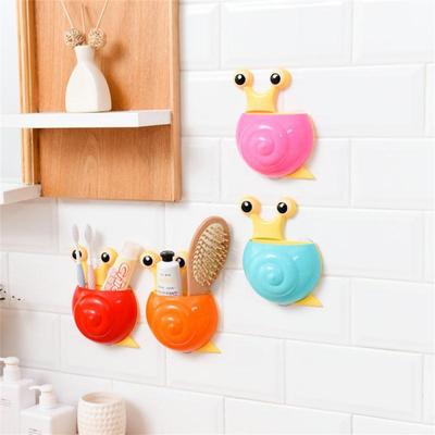 1/2 stücke Saugnapf Tier Insekt Zahnbürstenhalter Bad Cartoon Zahnbürste Zahnpasta Wand Saughalter Rack Container Organisieren