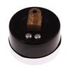 1/8inch NPT Air Compressor Hydraulic Pressure Gauge 0-60 PSI Mini Pressure Gauge Back Mount 1.5inch Face Manometer
