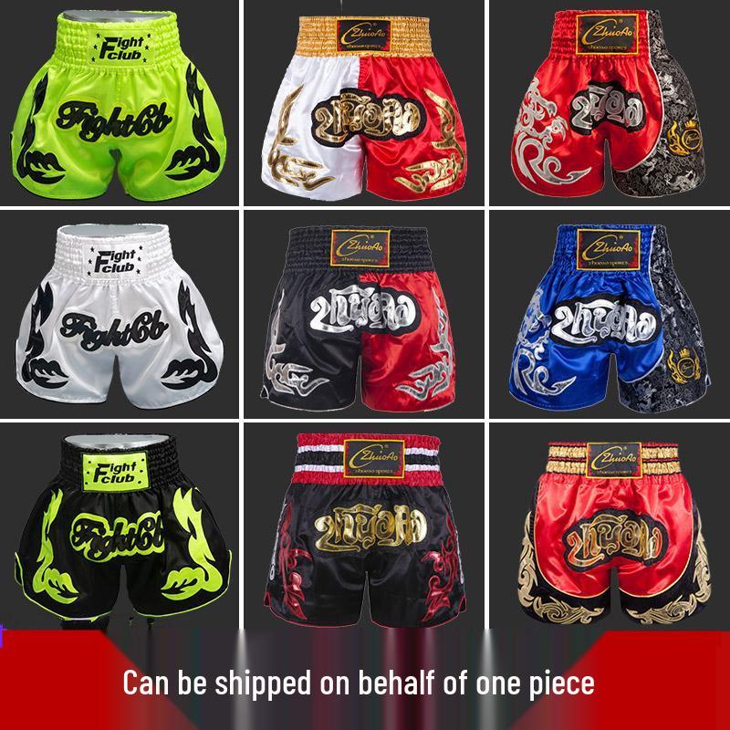 Muay Thai Fight Shorts for Men & Women - Training, Boxing, Sanda 