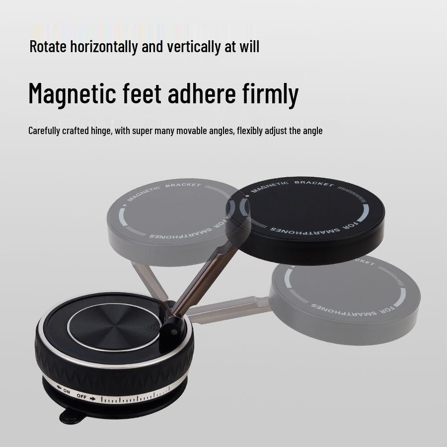 2025 Vacuum Suction Magnetic Car Phone Holder & Navigator Mount