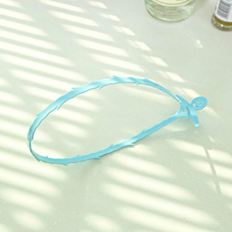 2Pcs Sink Cleaning Hook Bathroom Floor Drain Sewer Dredge Device Small Tools
