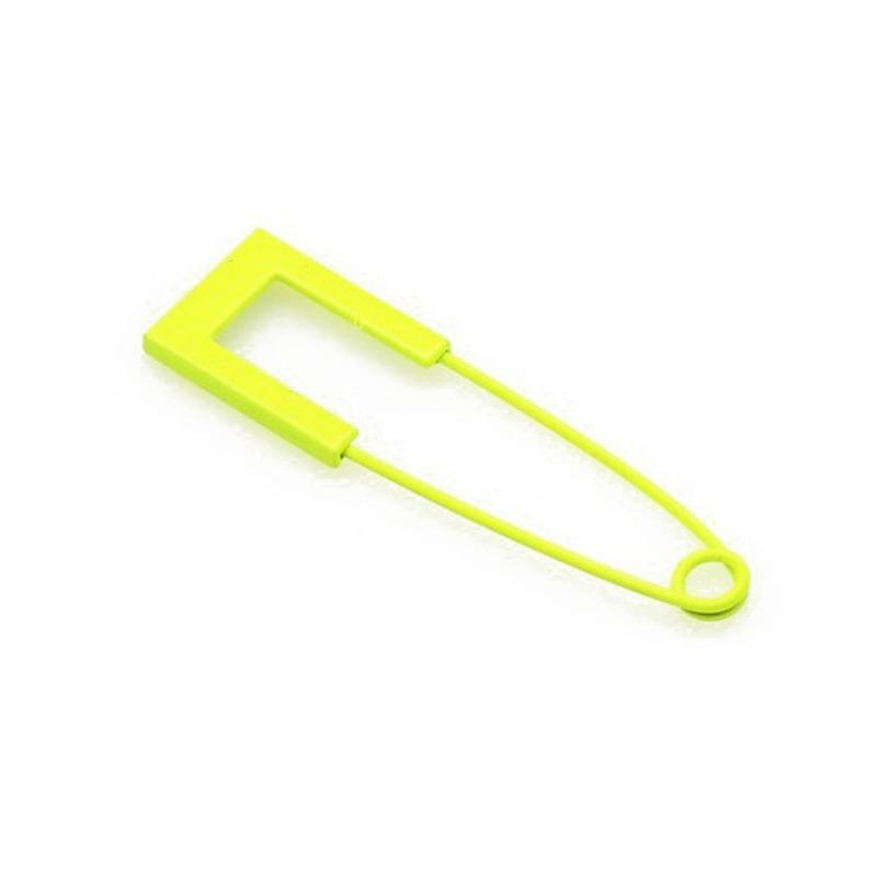Candy Color Spray Paint Iron Pin Color Square Head Large Safety Pin Trend Brooch Clothing Fixed Accessories