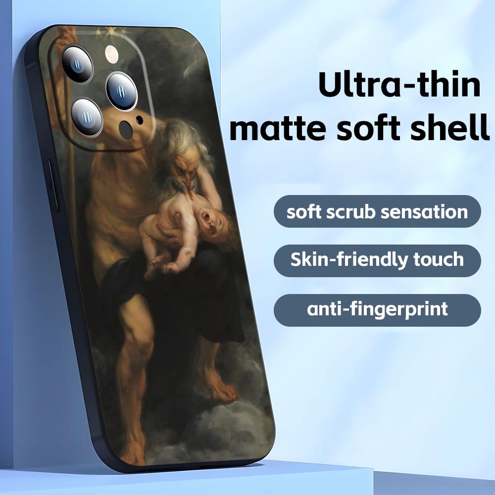

Spain Francisco Goya Art Phone Case For iPhone17 16 16e 15 14 13 12 11 Plus Mini Pro Max Soft black Shockproof Cover iPhone 15 Pro Max