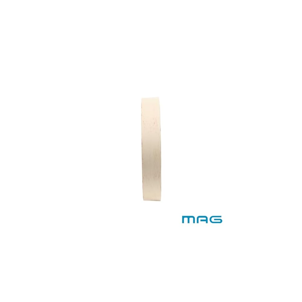 MAG Wall Clock, Radio-Controlled, Analog, Cute, Stylish, Nordic Style, Wood Grain, 29.0cm Diameter,