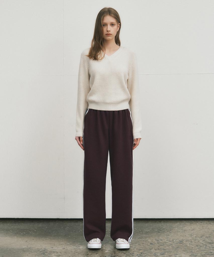 Wednesday Oasis For Woman Blooming Hazzi V-Neck Knit_Cream(Wc25-Kn52)