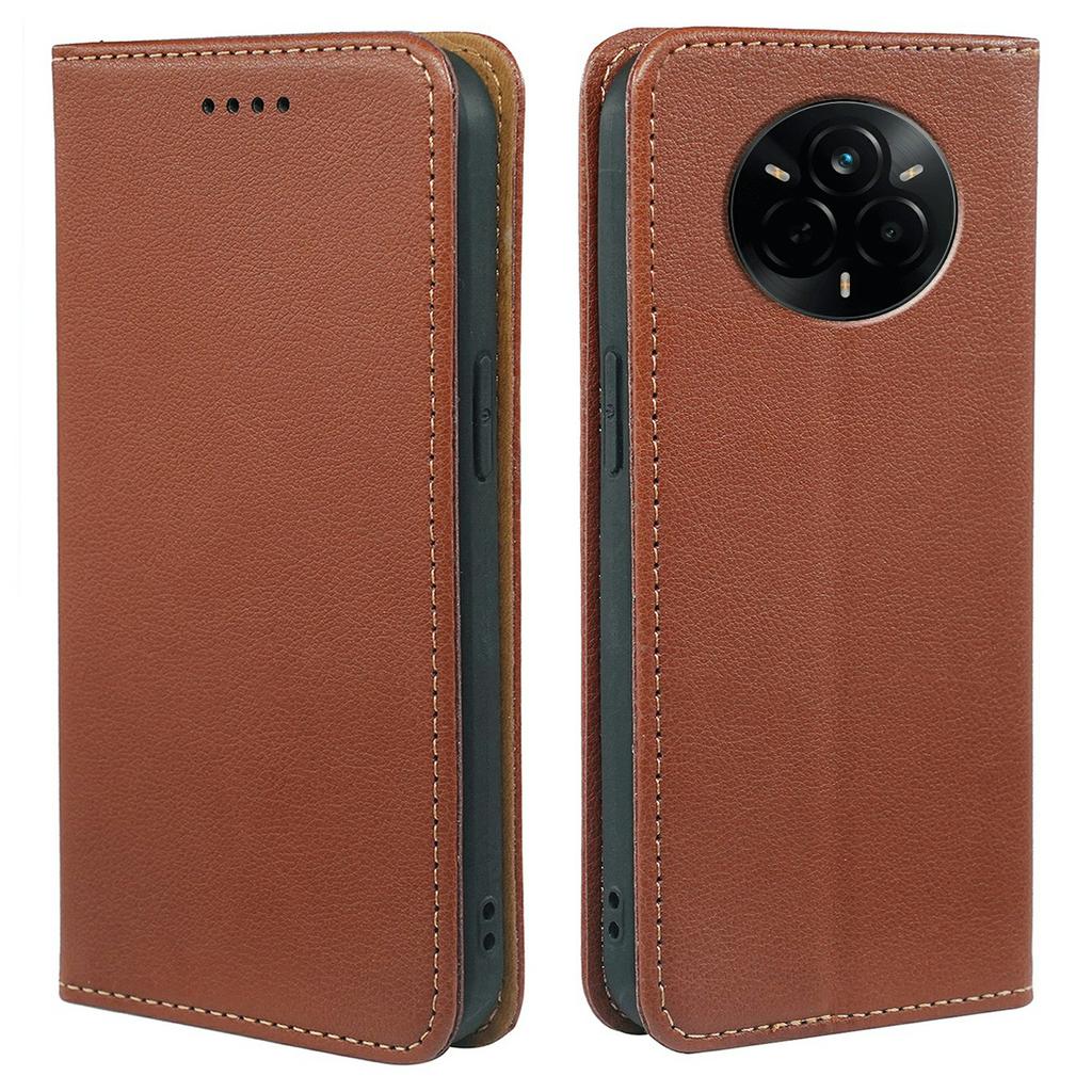 For Realme 14 Pro 5G Case Wallet RFID Blocking Leather Phone Cover Strong Magnetic Closure