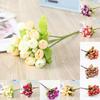 Artificial Rose Small Bud Christmas Decorations DIY Heads