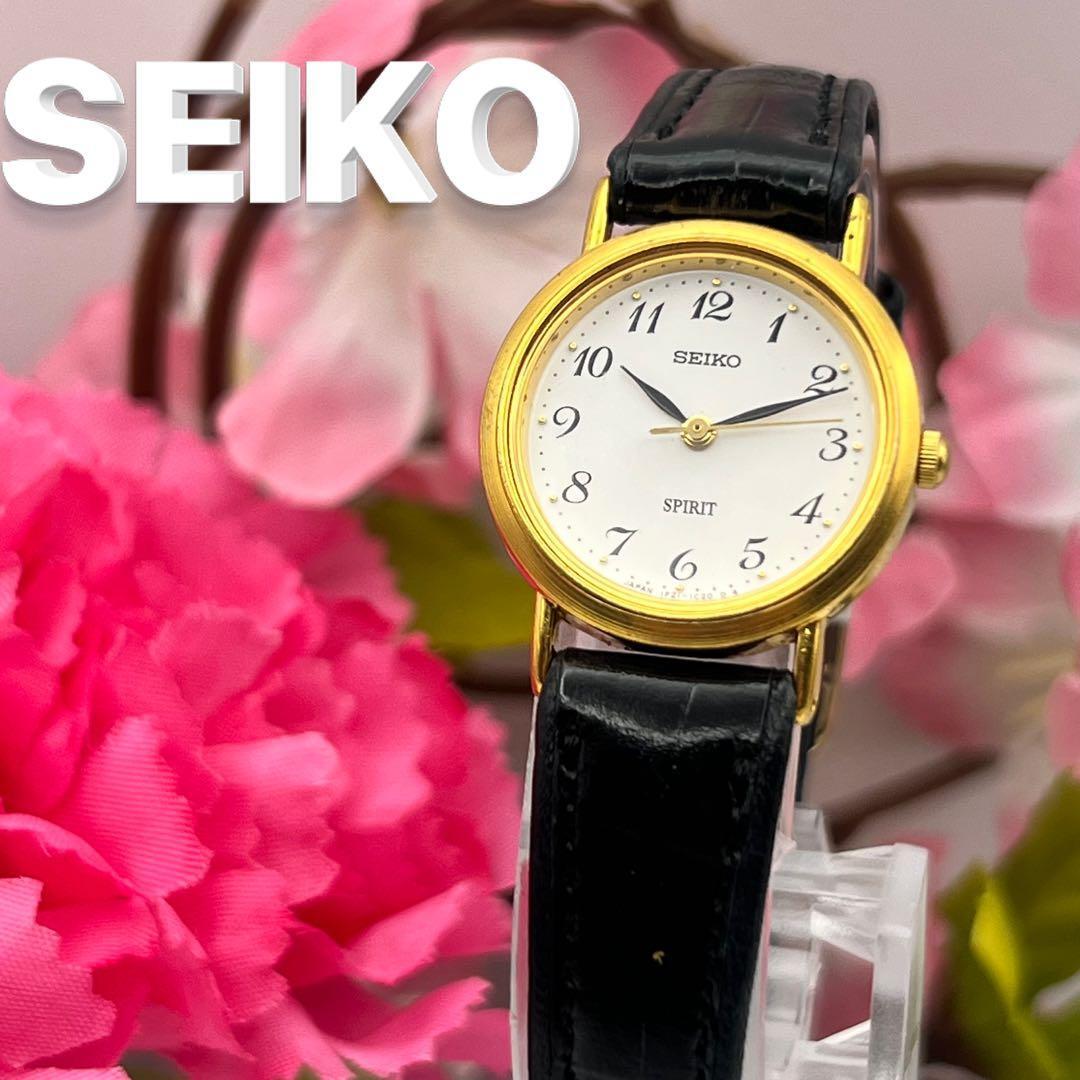 

[USED]SEIKO Spirit [Working Condition] Watch, Gold, A-29