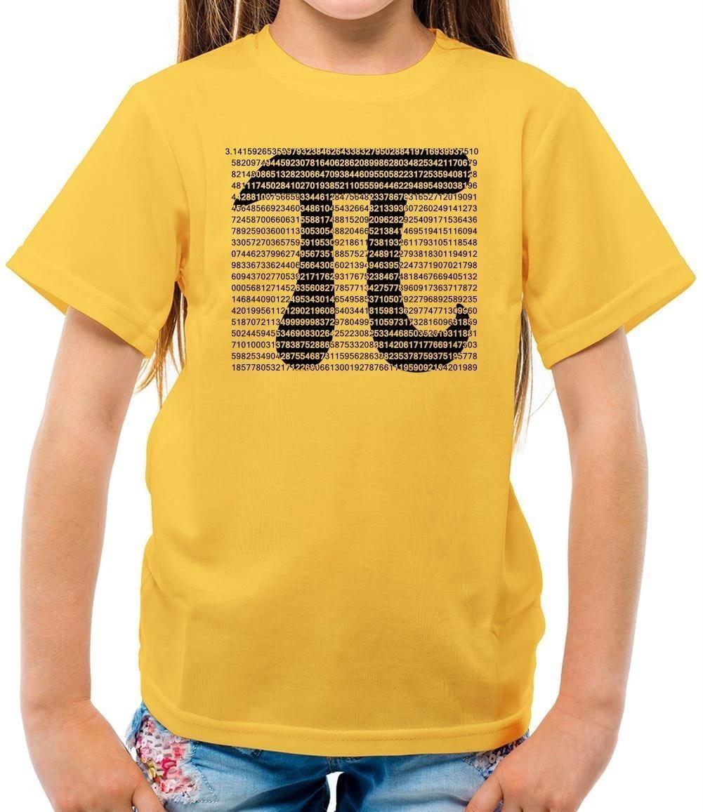 1000 Digits Of Pi - Kids T-Shirt - Math Maths TT Funny 3.14 Numbers Number 160