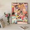 5D Diy Diamond Painting The Princesses of Childhood Full Drill Rhinestones Mosaic Embroidery Handmade Products Home Decor Gift
