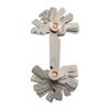 Professional Stainless Steel Thread Gauge for Accurate Thread Identification Metric 60 Degrees Inch 55 Degrees