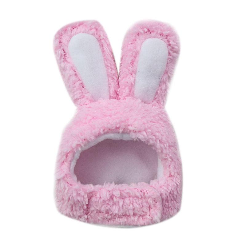 Cute Cat Cap Bunny Costume Warm Hat New Year Holiday Party Headgear Cosplay Props Headwear Pet Kitten Accessories