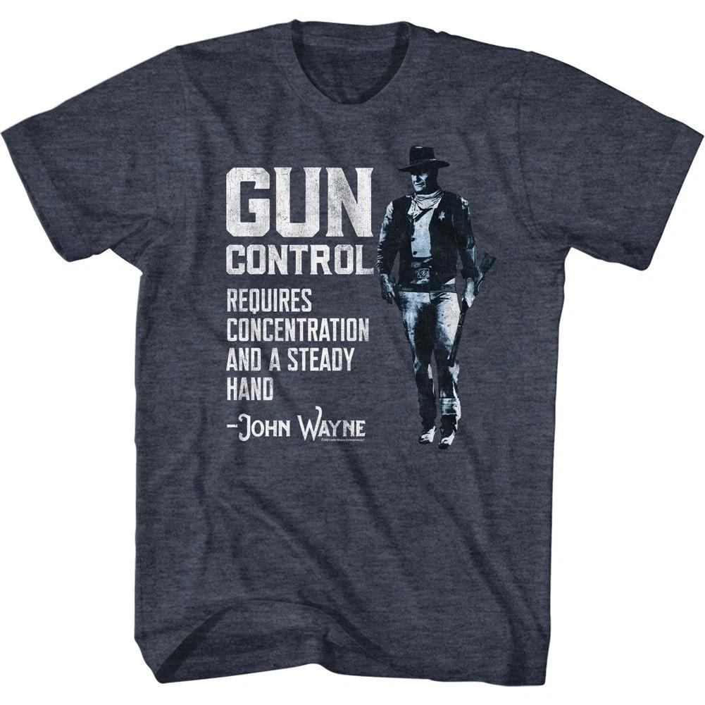 John Wayne Gun Control Icon Shirt 150