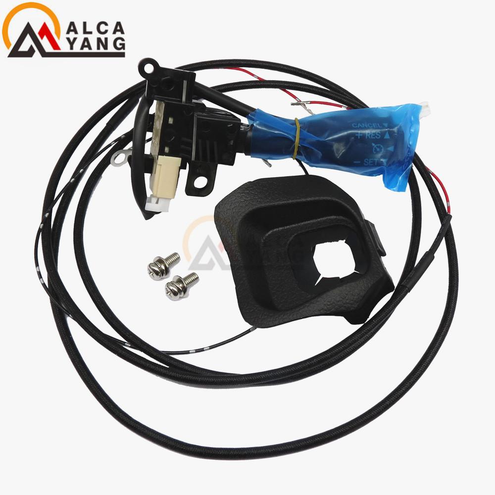 New 84632-34011 84632-34017 Cruise Control Switch For Toyota Land Cruiser Prado With Steering Wheel Cover 45186-04030-E0