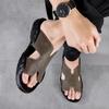 Men Sandal Slippers Leather Summer Sneaker   Slippers Men Slides Soft Eva Slippers Casual Beach Shoes Men Big Size 4849505152