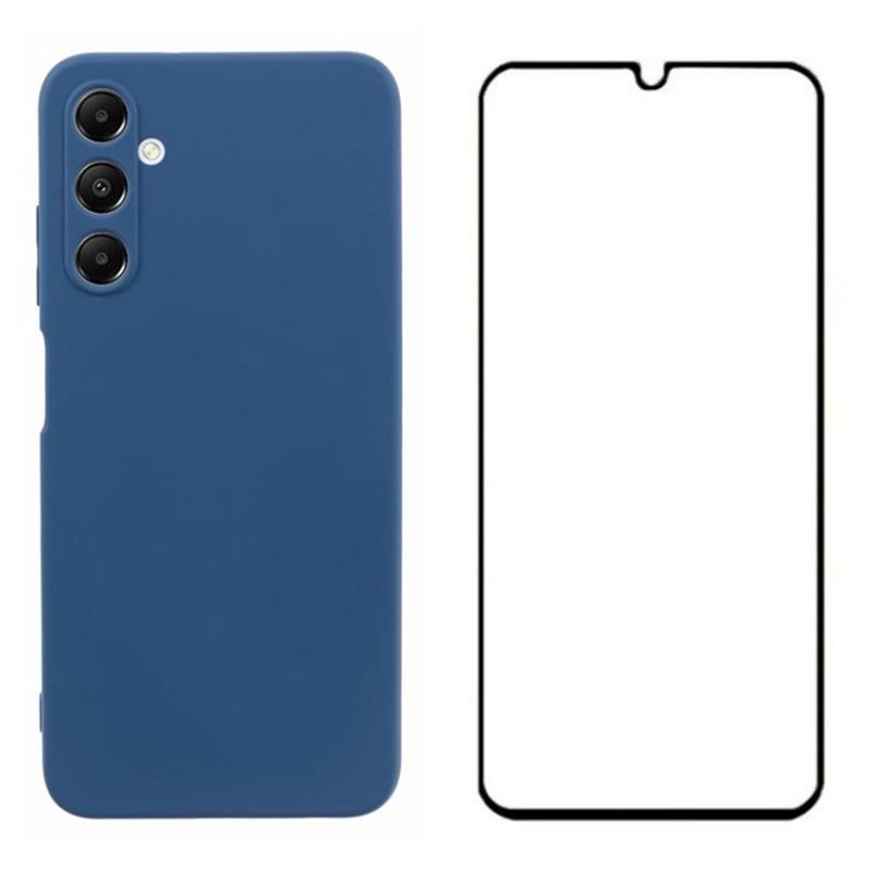 WANLONFENG RB2 Series for Samsung Galaxy A05s 4G Case Soft TPU Phone Cover with Screen Protector