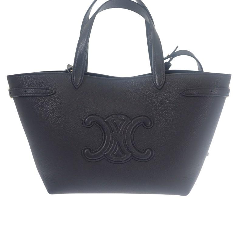 CELINE 118613ENY.38NO 2WAY bag black leather Women