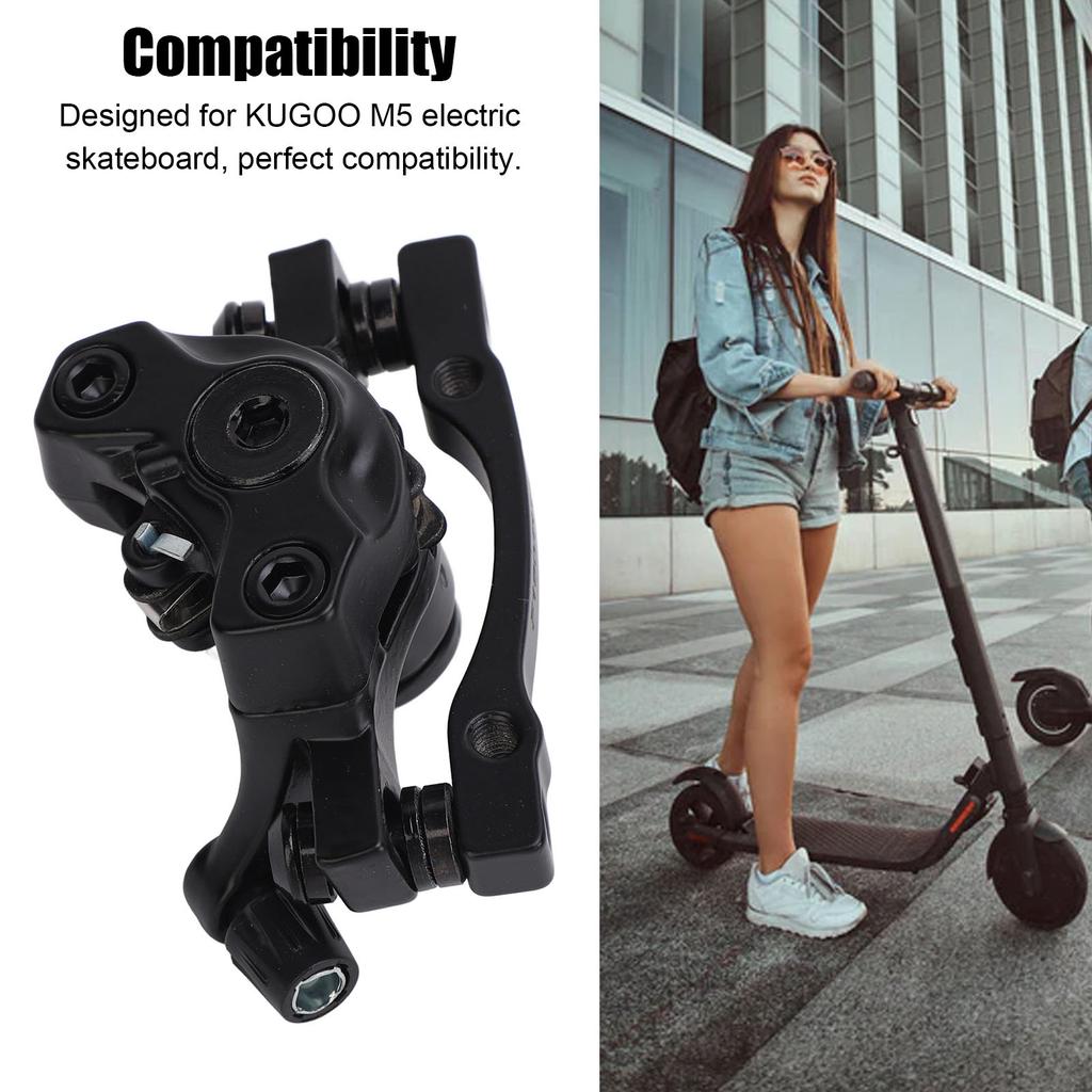Elektrický skútr Brzdový třmen Hliníková slitina Skútr Brzdový třmen kola Kotoučová brzda Skútr Náhrada pro KUGOO M5