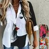 Women's Summer 2023 Bohemian Long Sleeve Printed Cardigan