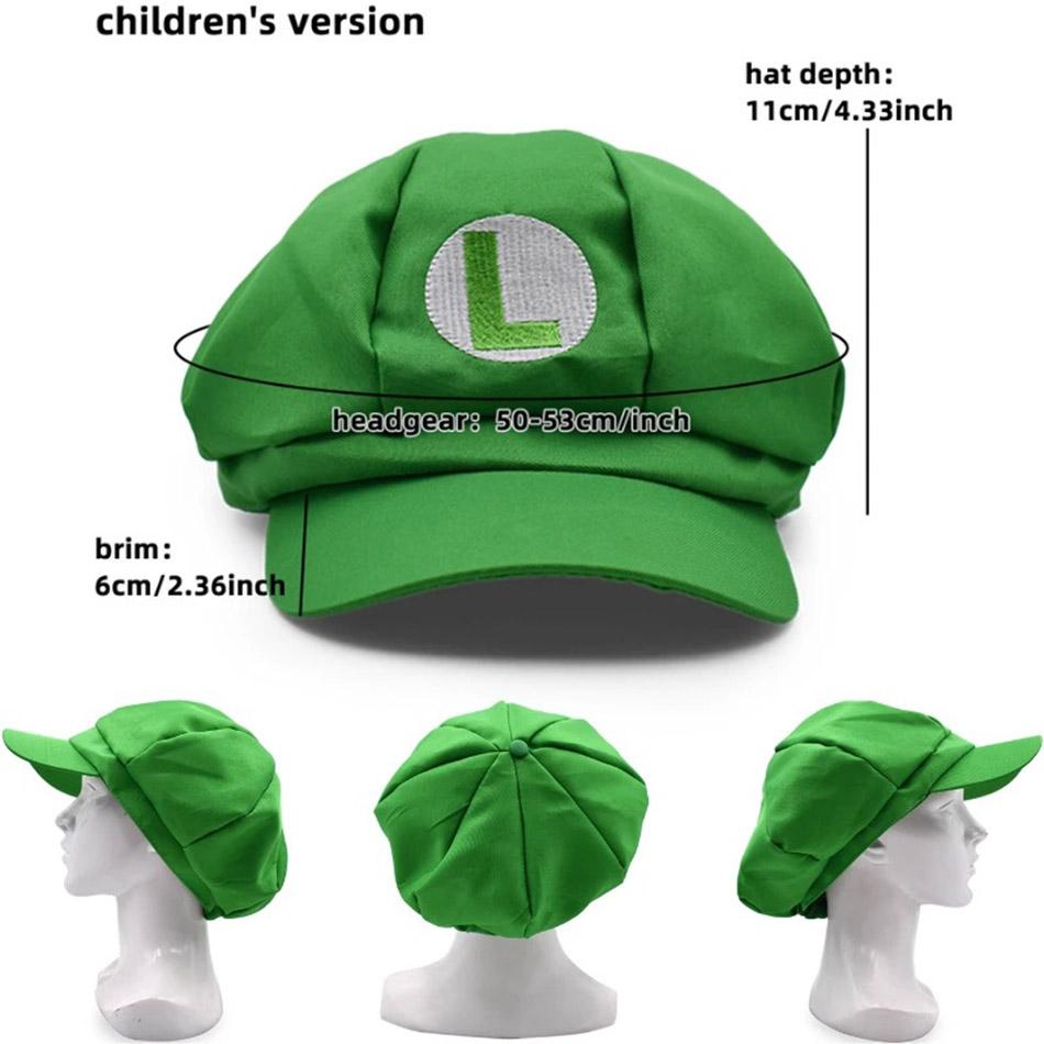 4Pcs Anime Cosplay Baseball Caps Character Role Playing Hats Festival Party Costume Surprise Present Accessories