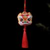 Tiger Embroidery Sachet, Dragon Boat Festival Tiger Head Pouch, Hanging Neck Mugwort Safety Sachet, Portable Car Hanging Ornament, Amulet