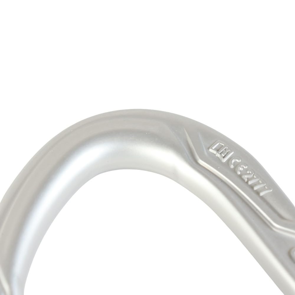 Edelrid HMS Bullet Permalock Carabiner ER73760 SI (Silver/FF/Men's, Lady's) [Used]