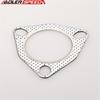 2.5 Inch 3 Bolt Stainless Steel Flange & Gasket Adapter Turbo Exhaust Downpipe