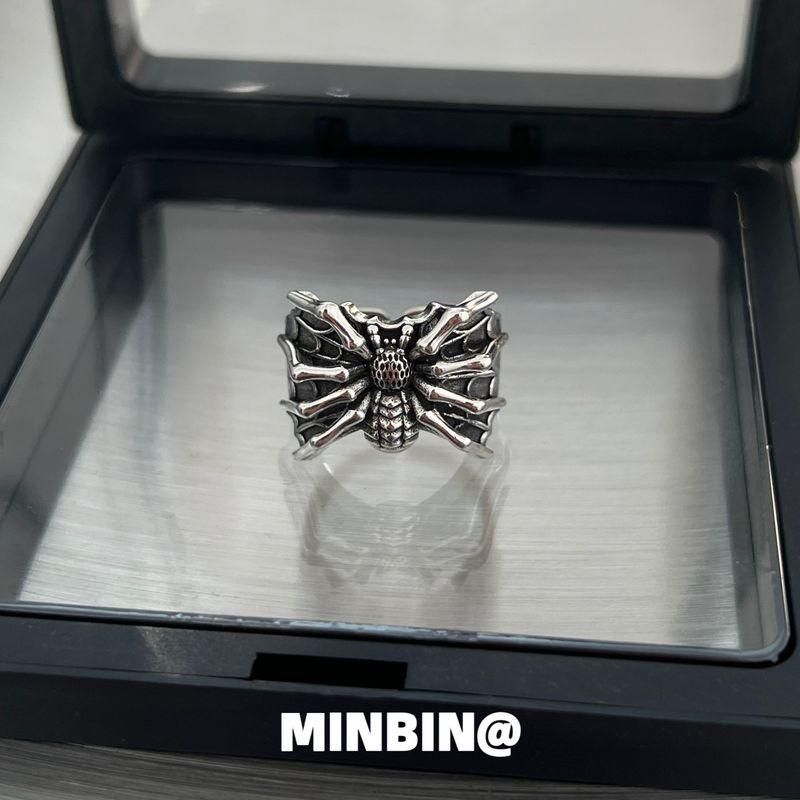 

Mechanical Spider! Fashion Retro Ring Men Fashion Brands Special-Interest Design Hip Hop Opening Adjustable Index Finger Ring <Mechanical> Spider Ring