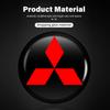 8/12/20PCS Car Remote Control Key Badge Emblem Stickers Decorat Accessory For Mitsubishi Lancer ASX Pajero Mirage Attrage