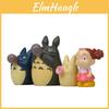 Harsbeeldjes van Mijn Buurman Totoro en Mei voor tuindecoratie en creatieve doe-het-zelf-landschapsprojecten.