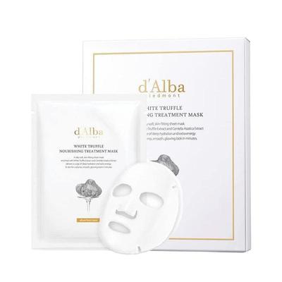 Masque Tissu Traitement Nourrissant Truffe Blanche 5 Unités