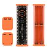 8 Slots 21700 Battery Case DIY Kit Mecha Transparent Quick Charge Flash Charger Battery Case Kit Power Bank Box Type C