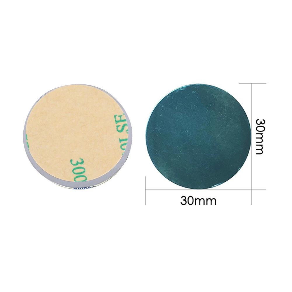 1/40Pcs Magnetic Metal Plate For Magnetic Car Phone Holder Universal Iron Sheet Sticker Stand Mobile Phone Magnet Holder Mount