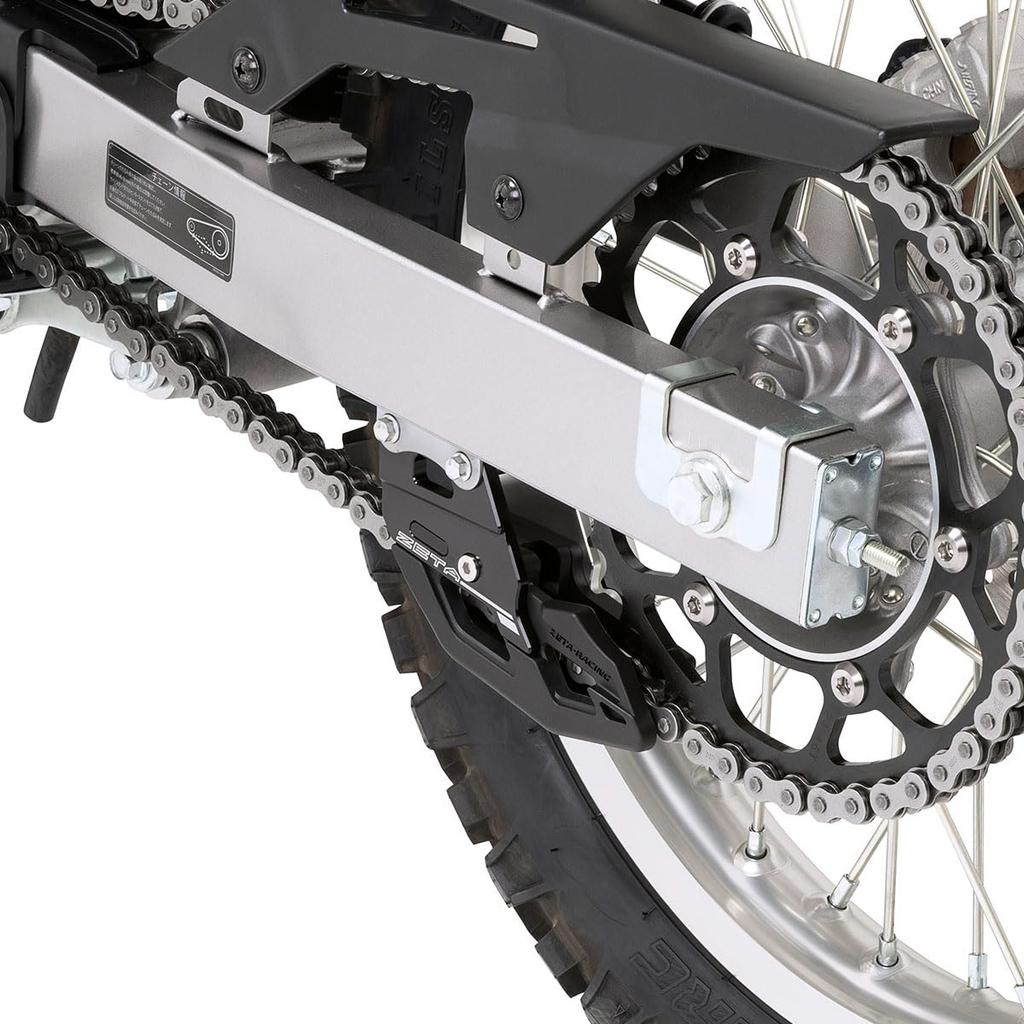 ZETA RACING KLX230 Chain Guide Black Dirt Freak DIRTFREAK F6408 Model '20-21 (Old Number ZE82-1180)