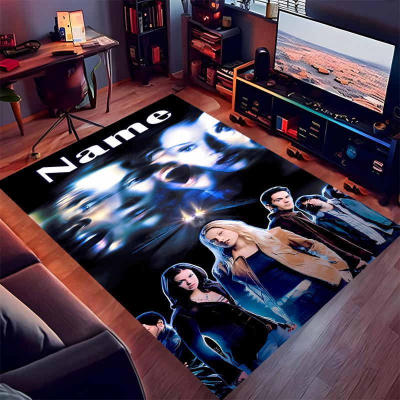Custom Personalization Final Destination Print Area Rug - Soft, Washable Non-Slip Indoor Mat,Living Room,Home&Office Decorative Rug
