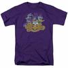 26 Looney Tunes Spooky Pals T Shirt Mens Licensed Cartoon Merch Bugs Bunny Purple Unisex T-Shirt