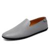 High End Brand Men's Office Business Shoes Elegant White Loafers Luxurious Men's Wedding Pointed Shoes Soft Comfortable