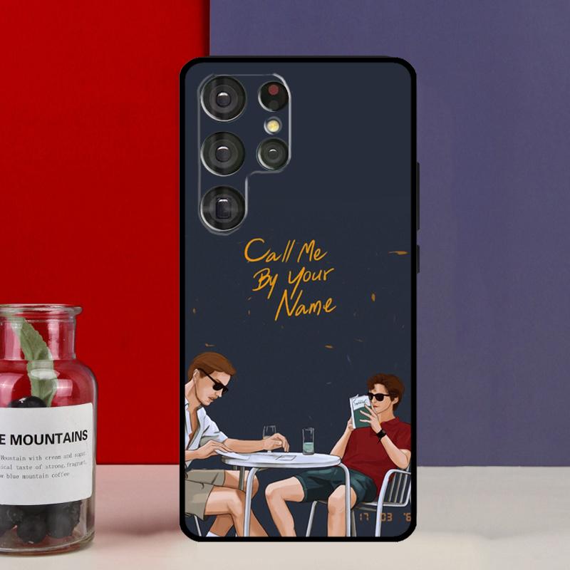 Call Me by Your Name Hoesje Voor Samsung Galaxy S25 Ultra S9 S10 S20 S21 S22 Plus S23 Ultra S24 FE Telefoonhoesje