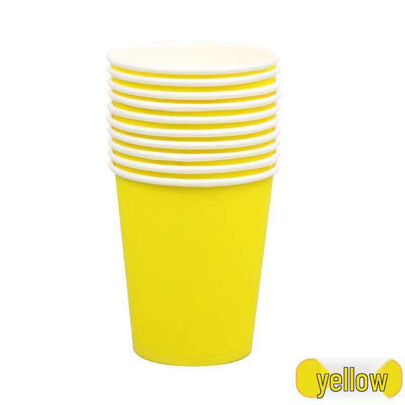 Vasos de Papel Rayados de Colores para Decoración de Fiesta y Celebraciones