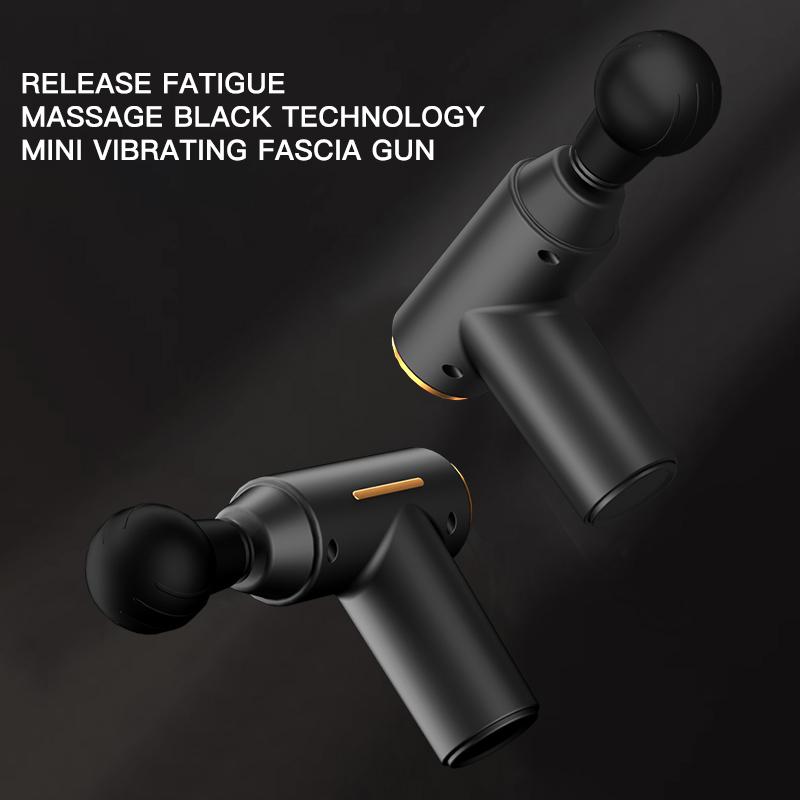 Tragbare Faszienpistole, Tiefengewebemassage, Mini, leichtes und geschwindigkeitsregulierbares Massagegerät, geeignet für den ganzen Körper