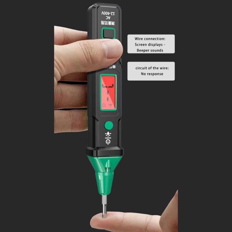 Multifunctional Circuit Detector for Voltage Broken Wire and Leakage Detection Safe Practical Design Electrician Use
