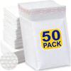 50-10Pack Kraft Bubble Mailers Self-Sealing Storage Paper Envelopes Waterproof Cushioned Padded Foam Shipping Bags for Packaging