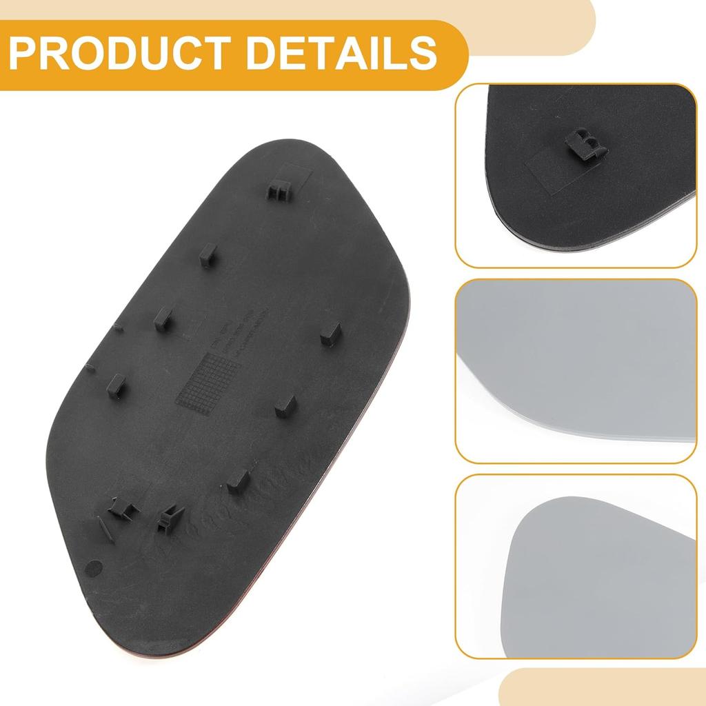 Fuel Tank Door Cap for Volkswagen Golf 5G 2014-2016 Fuel Filler Flap Cover for VW Golf BQ1 2017-2018 Clip Type No.5G0809909 Primer ABS Fuel Filler