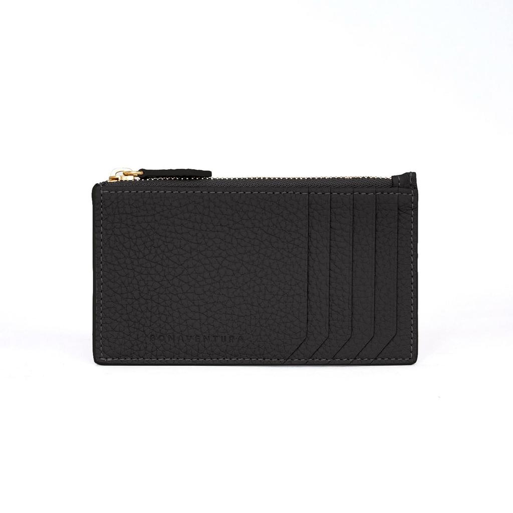 Mini Zip Wallet Bottarato Leather x Wallet Finest Leather Minimalist Thin Genuine Leather Present Day Gift [BONAVENTURA] [Bonaventura] (Shrink